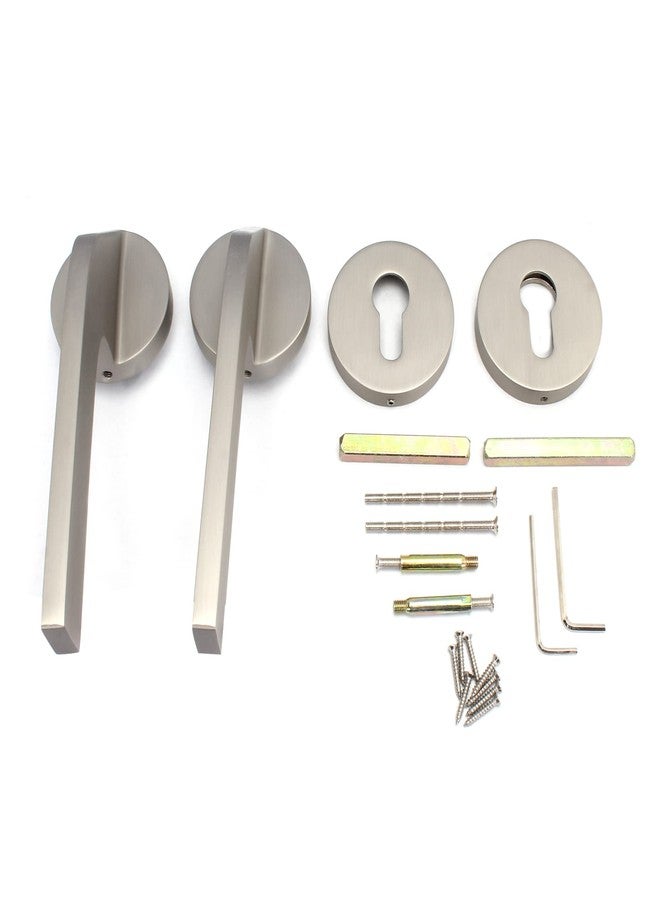 IPSA ALY Mortise Door Handle in MSN Finish - Image 1